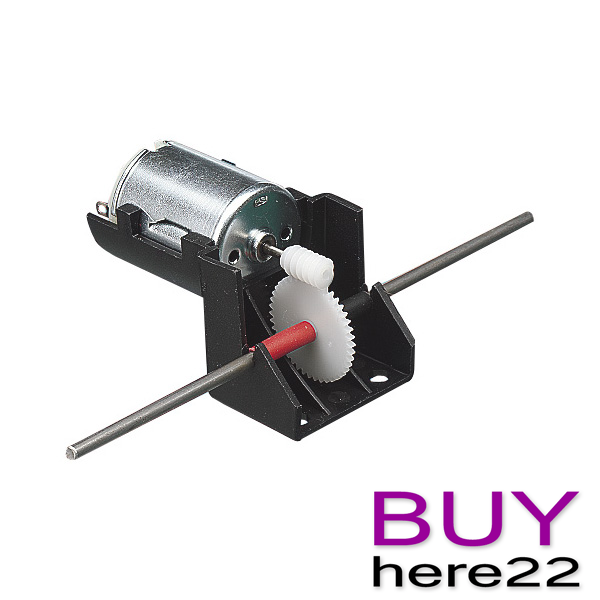 Electric Motor with Worm Drive Gearbox Hobby Modelling Model Education