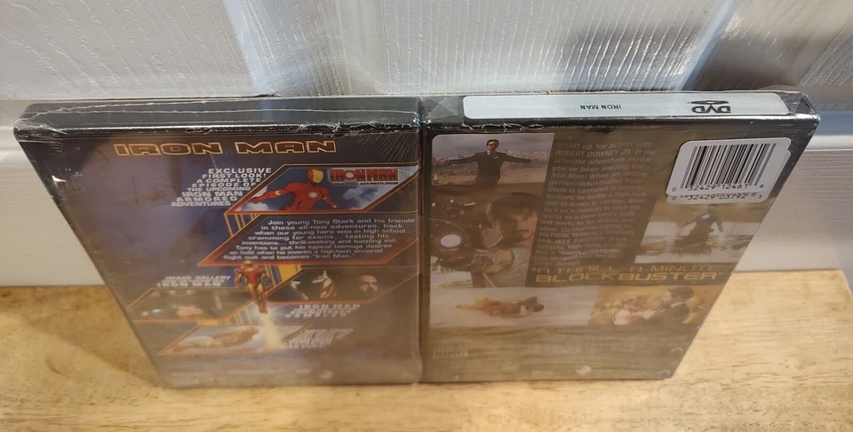 IRON MAN 2 PACK DVD MOVIE - PROMO COPY !! SEALED - Image 3 of 3