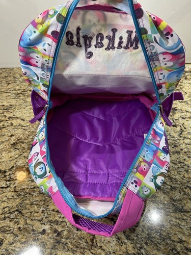Disney Tsum Tsum Large School 16" Girl Backpack NEW Winnie The Pooh *MIKAYLA* - Picture 8 of 10