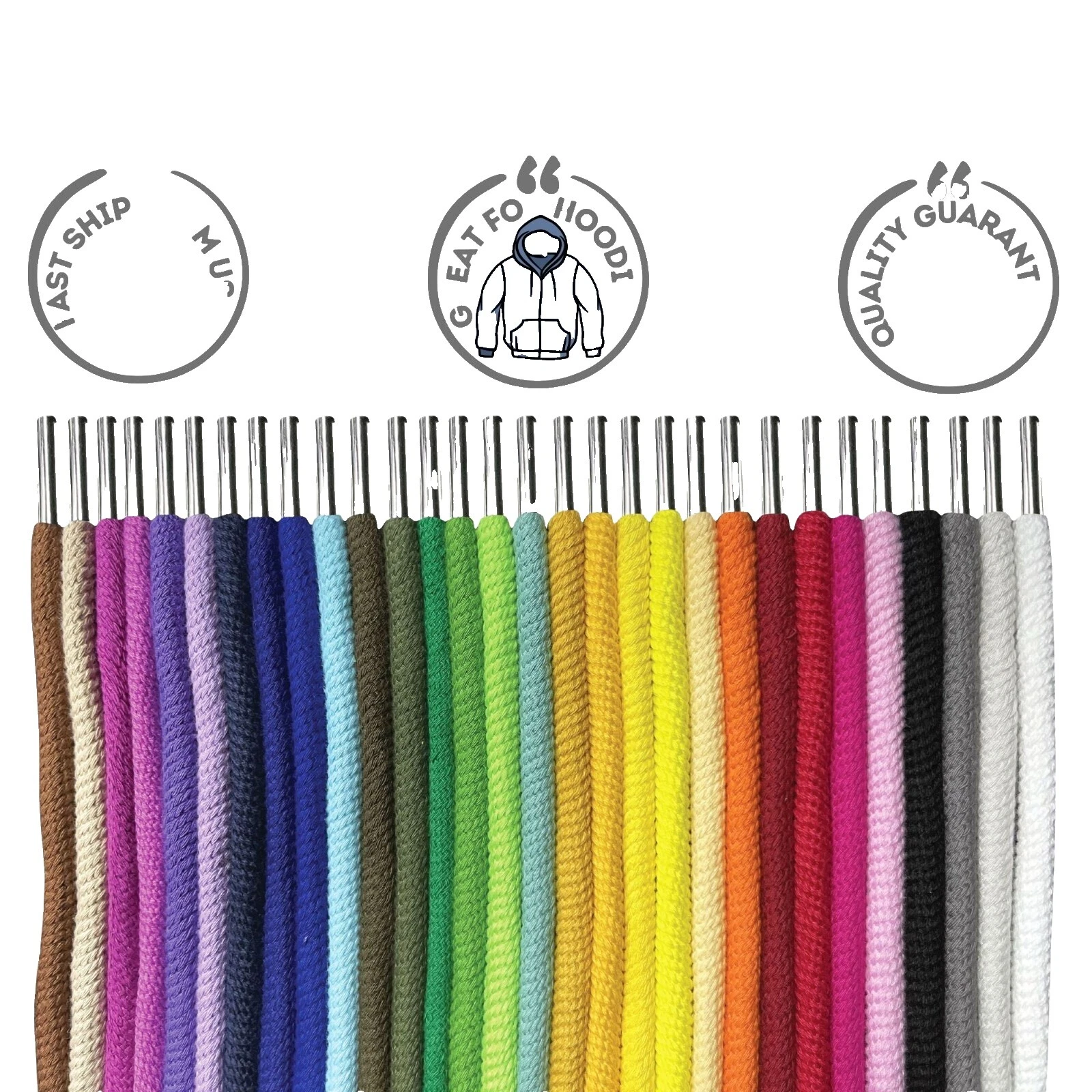 Cable Multicolor Algodón Ribetes para Costura