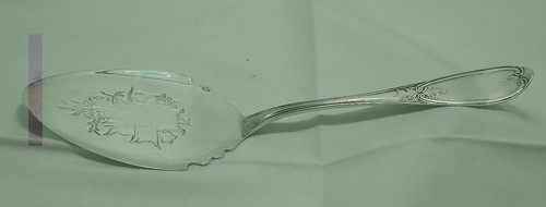 Rogers OLIVE 1884 Neoclásico Pastel Servidor Hoja Decorada Buen Estado - Imagen 2 de 5