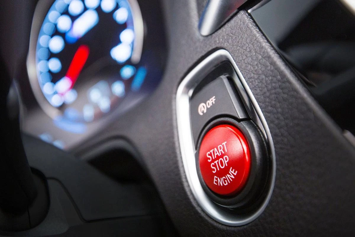 Brand New Genuine BMW Red Stop Start Button 61318076620 | eBay