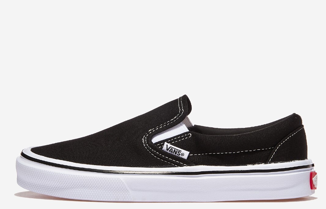 国内配送 VANS SLIP ON LITE BLACK /BLACK VANS SLIP ON LITE men's sneakers V98 BLACK NEW STYLE | eBay