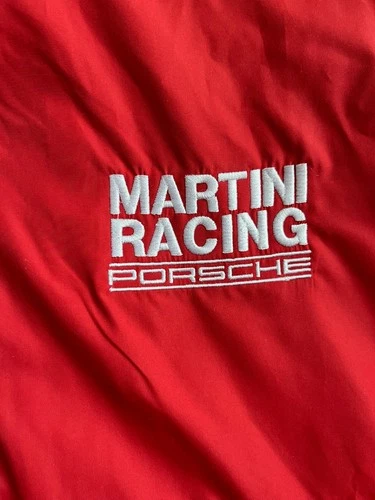 Porsche Martini Racing Jacket Red Size US L with Tags, windbreaker image 2