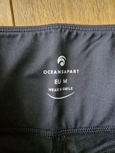 Oceansapart Damen Leggings Schwarz Sport Fitness Running Gym Training Gr. M Neu - Afbeelding 6 van 14