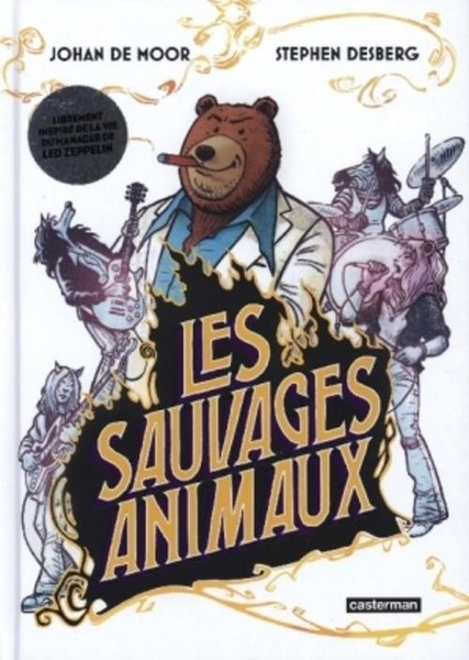 Les Sauvages Animaux Johan De Moor-image