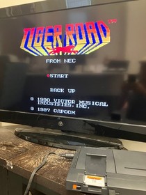 Tiger Road (TurboGrafx-16) TESTED Excellent Condition with Case and Manual 