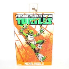 NECA TMNT Teenage Mutant Ninja Turtles 2012 Cartoon Ultimate Michelangelo Figure