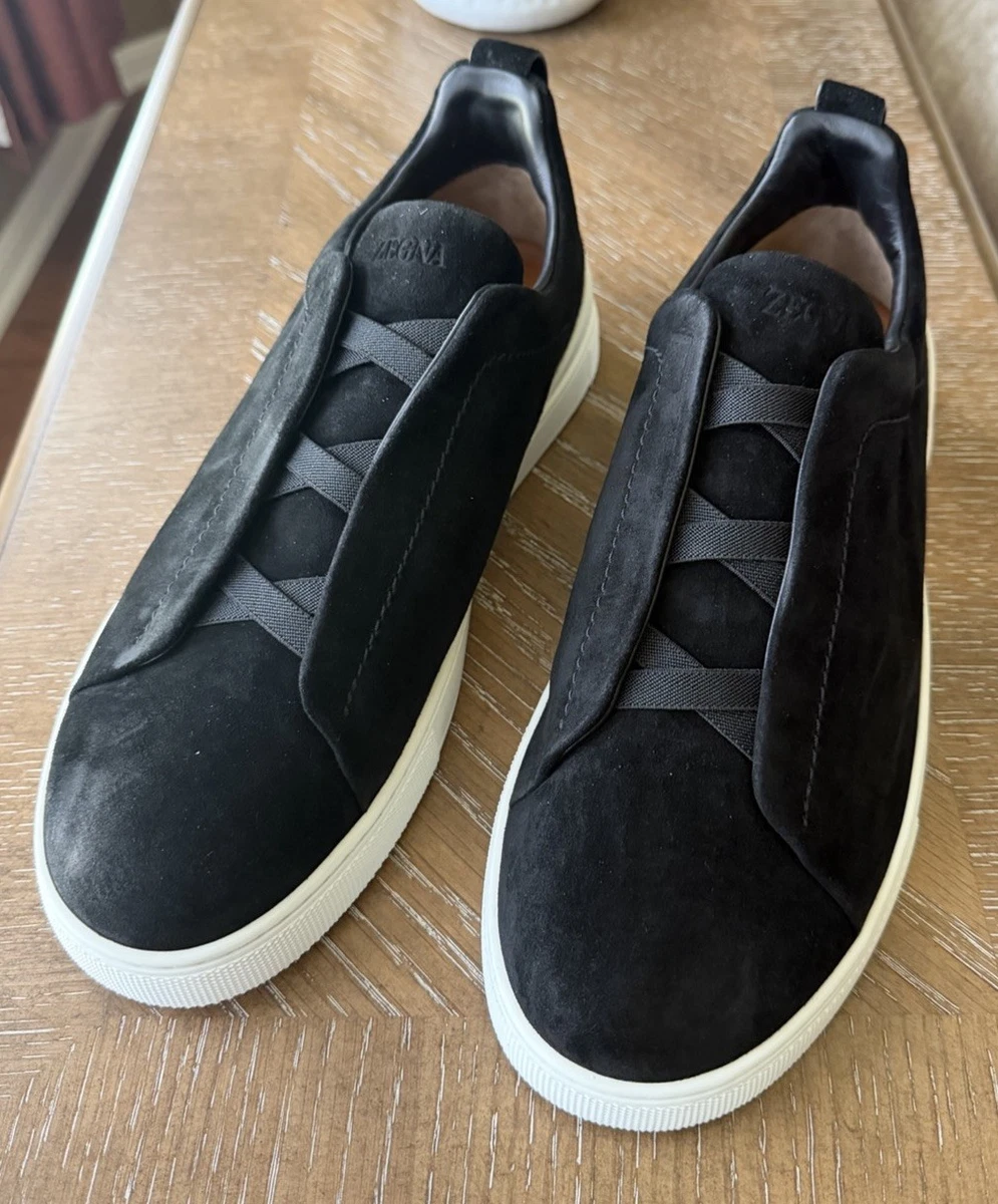 Preços baixos em Tênis Casual Preto para homens Ermenegildo Zegna