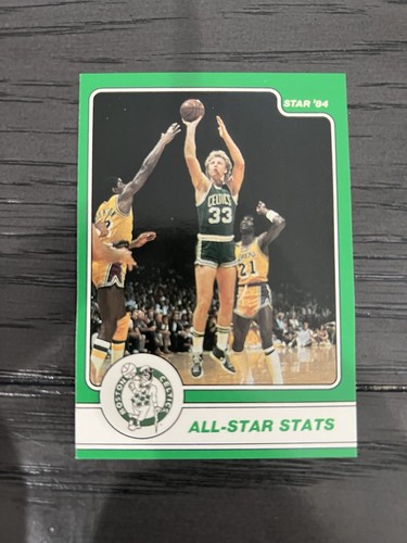 1984 Star 6 Larry Bird Boston Celtics Champions