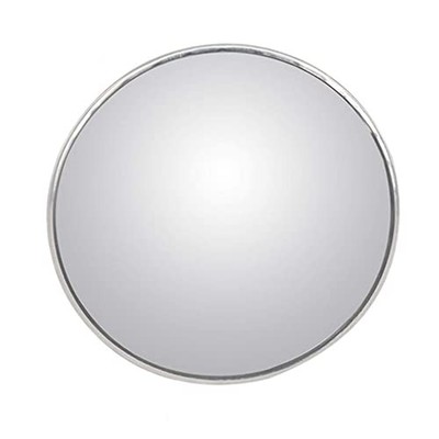2Pcs 3 Inch Non-Adjustable Large Stick-On Convex Blind Spot Mirror, HD Glass 