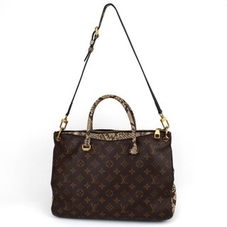 Louis Vuitton Monogram Pallas Tote Top Handle Shoulder Tote Bag #H307825 2
