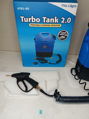 #ad Nu Calgon 4781 00 Turbo Tank 2.0 Portable Rinsing Sprayer 150 psi rechargeable b $473.10