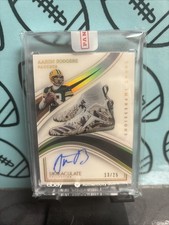 2023 Panini Immaculate - Aaron Rodgers Cleat Impressions Auto #CI-AR /25