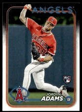 2024 Topps Jordyn Adams Rookie Los Angeles Angels #470