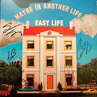 Easy Life - Maybe In Another Life - Pink Vinyl LP -Album Neu OVP - Signiert !!!!