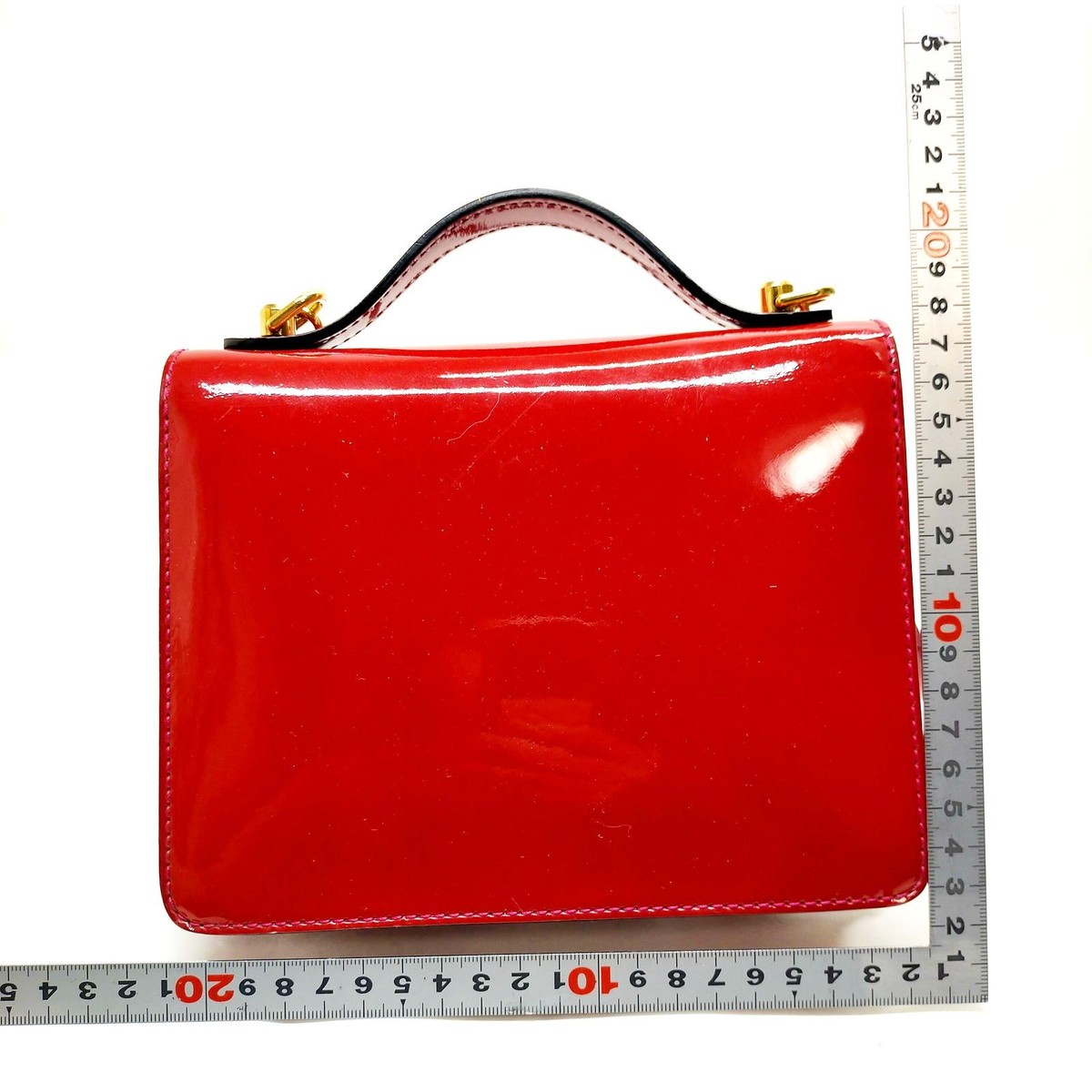 Louis Vuitton LV Hand Bag Red Patent leather 4717373 | eBay
