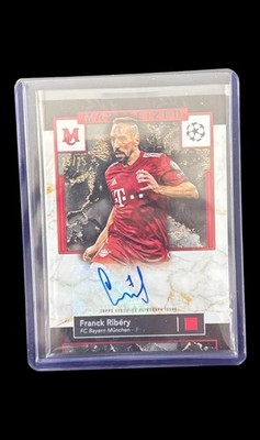 2024/25 Topps Museum UCC Franck Ribery /25 Auto Red