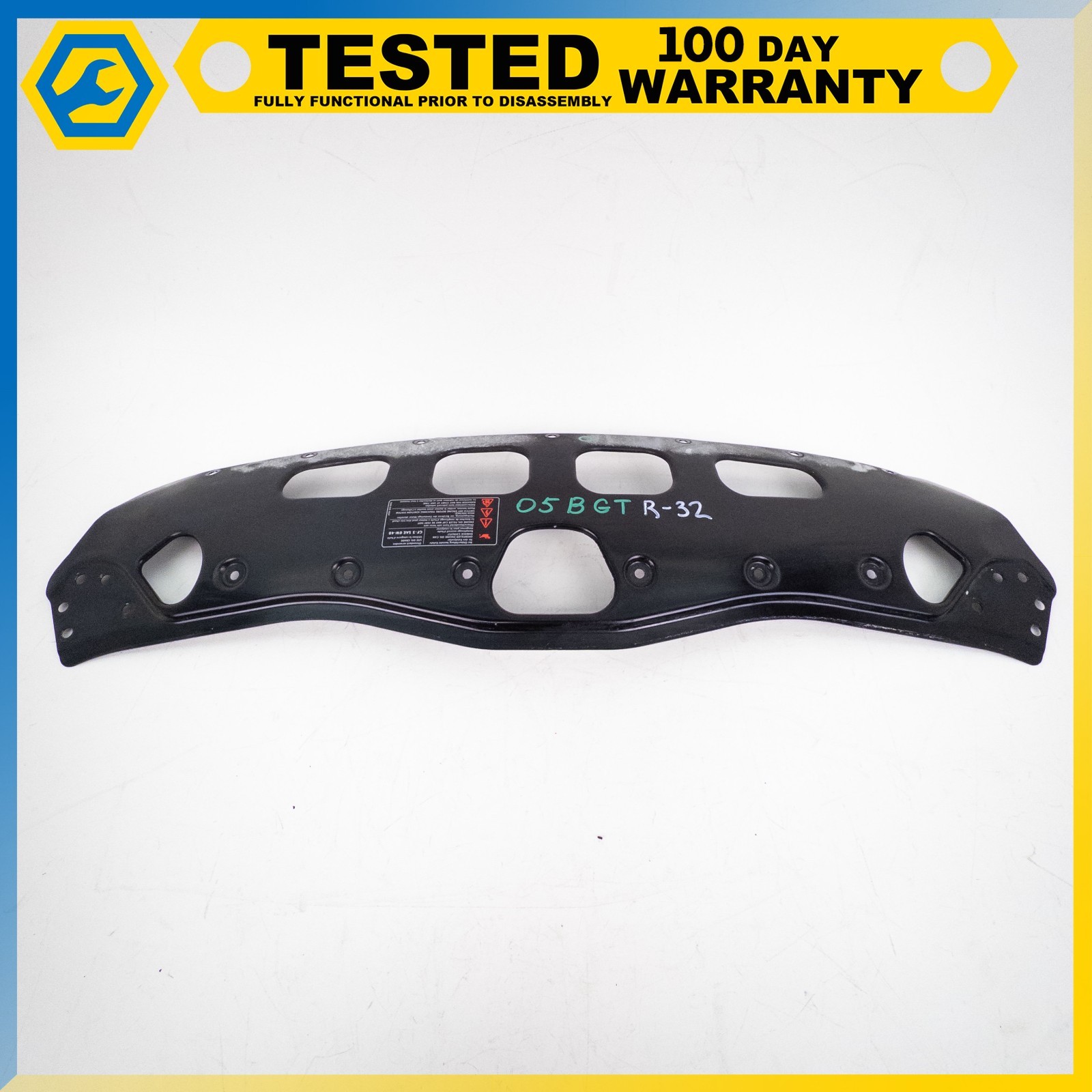 03-13 BENTLEY CONTINENTAL GT FLYING SPUR FRONT RADIATOR SUPPORT MOUNT PANEL OEM