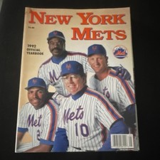New York Mets 1988 1990 1991 1992 Official Yearbook Vintage Baseball MLB