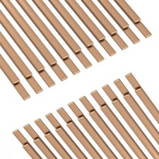 40 PCS 15 Silver Brazing Welding Rods AWS BCuP5 Solder Copper Flat HVAC AC