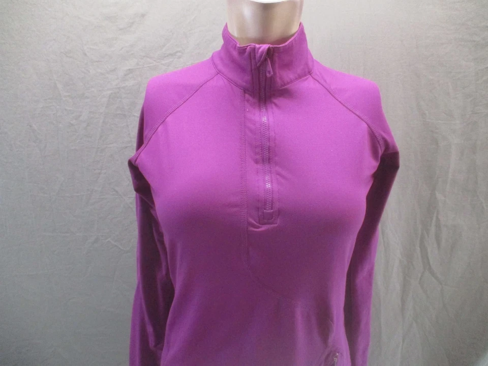 Pullover deportivo MOUNTAIN HARDWEAR talla S para mujer 1/2 cremallera cuello alto bolsillo 212 Foto 2 de 4