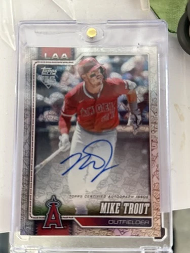 2026 Topps Series 1 Mike Trout Flagship Real One Autographs (RAW)