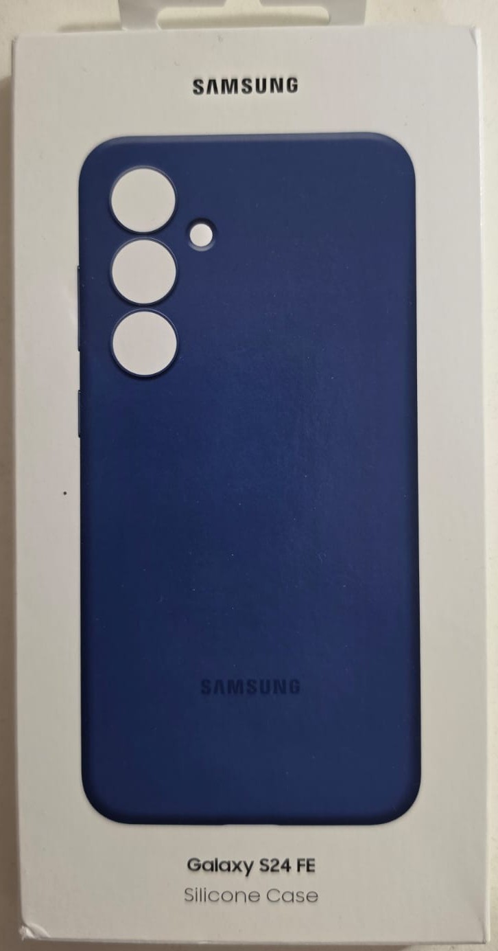 Samsung Galaxy S24 FE Silicone Case / Cover - Blue