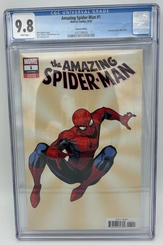 Amazing Spider-Man 802 Cheung Variant - Marvel  Comics Spiderman 1 2018  CGC 9.8