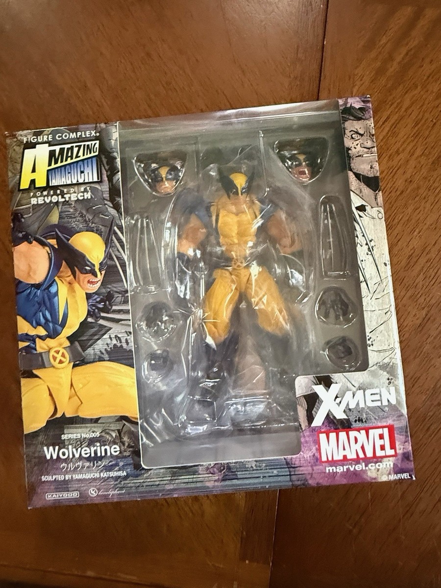 AUTHENTIC Kaiyodo Revoltech Amazing Yamaguchi Wolverine! | eBay