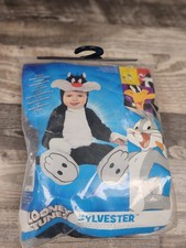 Vintage LOONEY TUNES Deluxe Sylvester Costume Toddler
