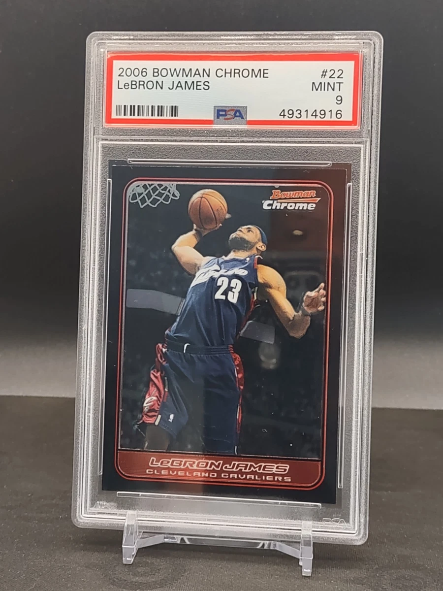 25+ Topps LeBron James 9 Graded Basketball Sports Trading Cards