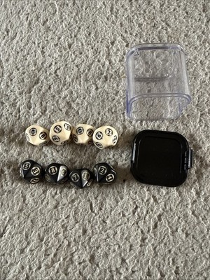 8er Set 10-seitige Kampfwürfel   WÜRFEL   Sigmar Warhammer 40k mit Koffer