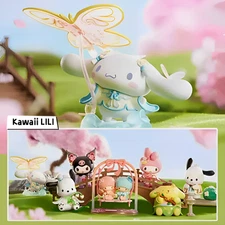 MINISO Sanrio New Rhyme Flower Clothes Series Confirmed Figure Blind Box Art Toy