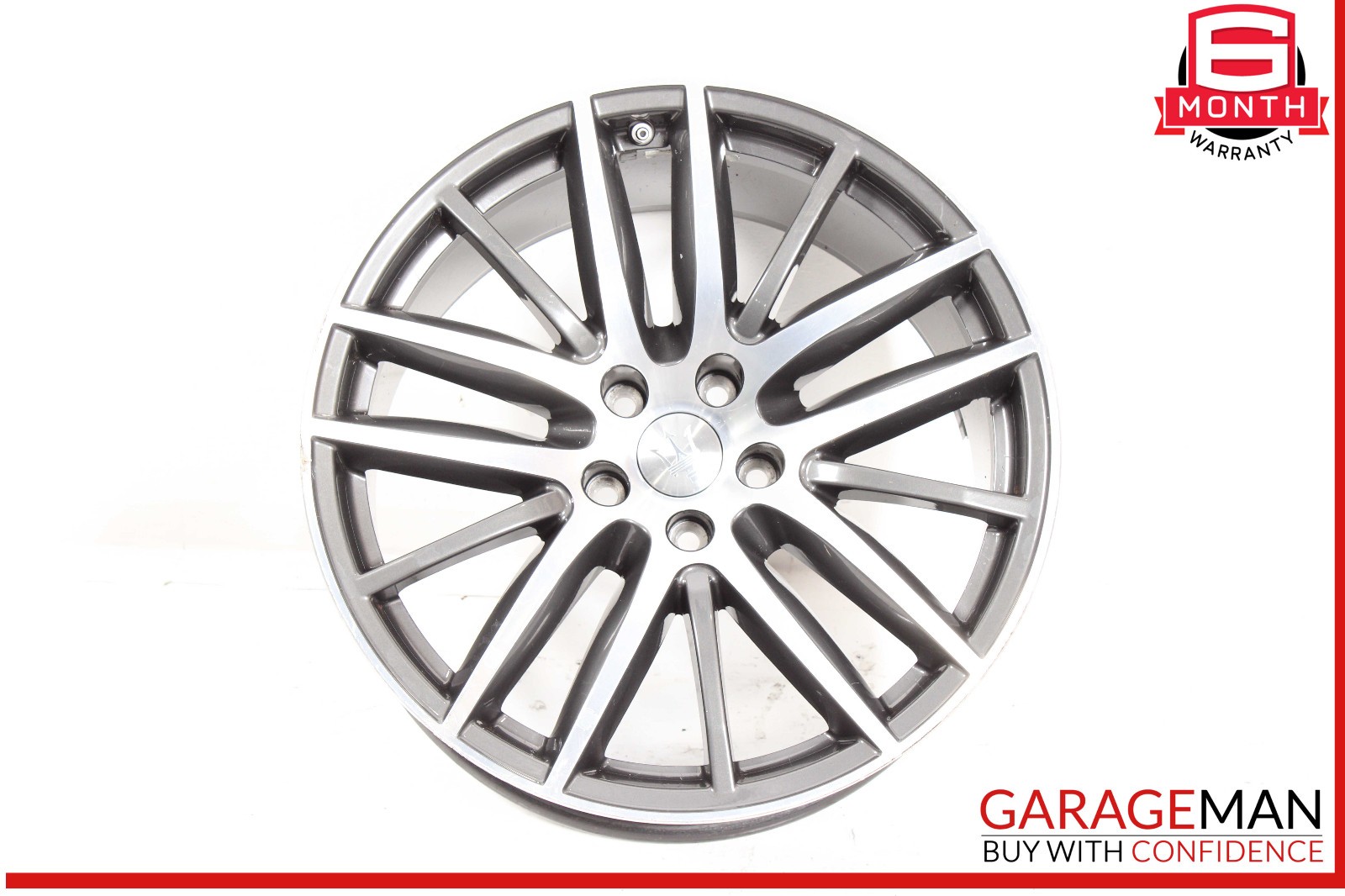 14-17 Maserati Ghibli Rear Right or Left Side Wheel Rim 10Jx19H2 ET40 OEM