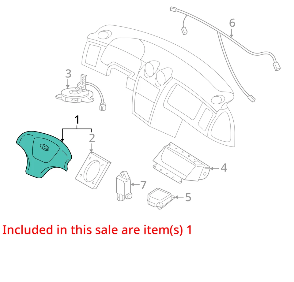 2005-2006 Hyundai Tiburon LH Driver Steering Wheel Airbag OEM - Изображение 4 из 4