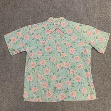 Reyn Spooner Short Sleeve Shirt Made Hawaii XL Classic Fit Cotton