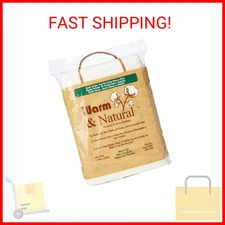 The Warm Company Warm & Natural Pre-Cut Baby Size 45" x 60" Cotton Batting - Pre