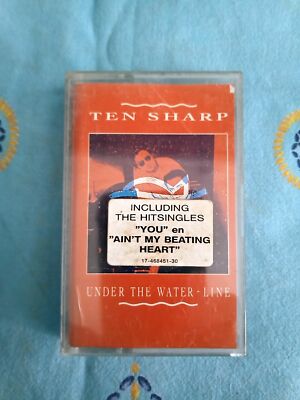 ''Ten Sharp - Under The Water-Line'' Cassette - 1991