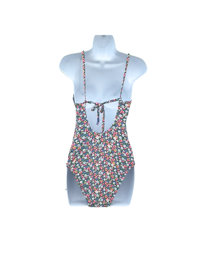 M&S COLLECTION MULTI/BRIGHTS FLORAL PADDED SCOOP NECK SWIMSUIT - Picture 5 of 5