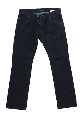 Armani J084D Herren Jeans Hose W31 L30 31/30 blau dunkelblau dark denim gerade - Bild 1 von 4