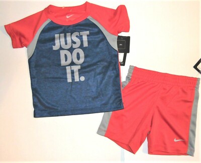 red nike shorts outfit