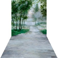 10'x20'CP Frost Trail Outdoor Scenic Microfiber Fabric background backdrop SD037