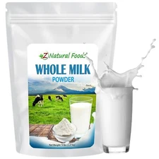 Premium Whole Milk Powder - Powdered Milk for Baking, Cooking, Drinks - Dry Milk