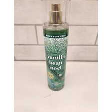 Bath and Body Works Vanilla Bean Noel Fine Fragrance Mist Full Bottle 8 Fl. Oz.