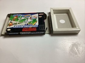 Bugs Bunny: Rabbit Rampage- Super Nintendo SNES Game and Case no Manual TESTED