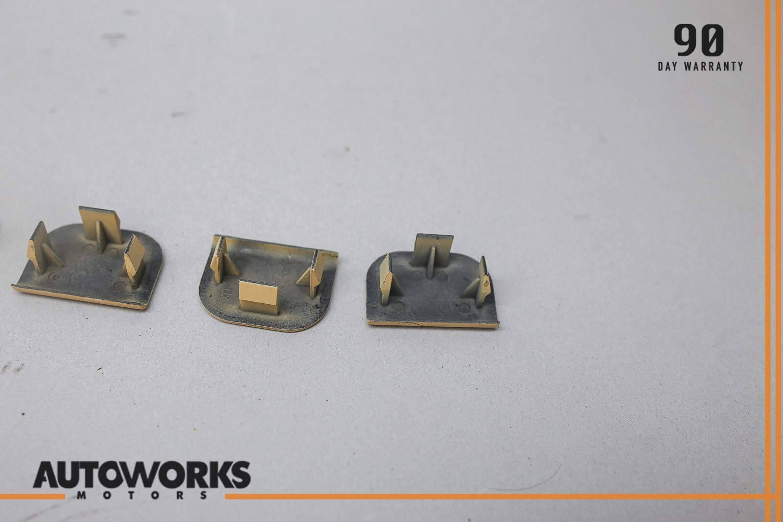 04-13 Maserati Quattroporte M139 Center Console Cover Plug Set of 4 OEM