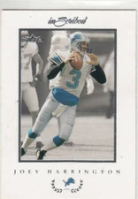 JOEY HARRINGTON 2004 FLEER INSCRIBED #74 DETROIT LIONS