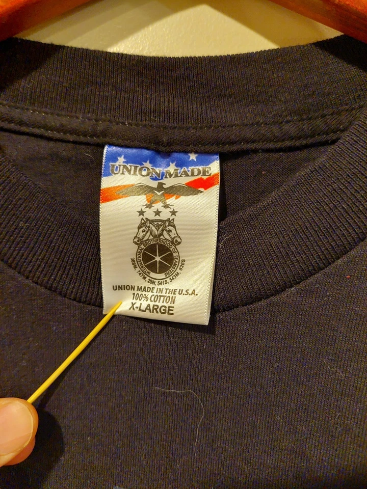 Camisa Hasan Piker Ideologie Unionize XL - Protesta - Stand-Up - Sin valor sin Foto 3 de 4