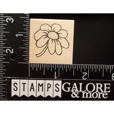 Great Impressions Rubber Stamps C242 SINGLE DAISY GARDEN BLOSSOM FLOWERS T48